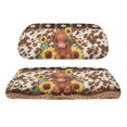 thumbnail image 1 of Uorisanigo Golf Cart Seat Covers Ezgo Anti-Scratch Golf Cart Seat Cover Replacement Aztec Baby Highland Cow Sunflower Washable Golf Cart Seat Protector Cool in Summer and Warm in Winter, 1 of 7