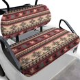 thumbnail image 1 of Uorisanigo Golf Cart Seat Covers Funny Anti-Slip Golf Cart Seat Cushions Front Ethnic Geometric Aztec Horse Easy to Install Cart Seat Cushion Covers Golf Gifts Keeps Seat Warm and Comfortable, 1 of 7