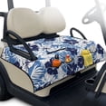 thumbnail image 1 of Uorisanigo Golf Cart Seat Covers Non-Slip Blue Hibiscus Flowers Golf Cart Seat Towel Blanket Soft and Comfortable Accessories Suitable for EZGO, Club Car & More 2-Seat Carts, 1 of 6