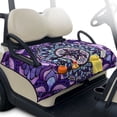 thumbnail image 1 of Uorisanigo Golf Cart Seat Covers Seat Blanket with 4 Front Pockets, Universal Purple Mandala Floral Golf Cart Accessories for EZGO, Yamaha, Club Car and Other 2 Person Seats, 1 of 7