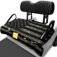 thumbnail image 1 of Uorisanigo Golf Cart Seat Covers Suitable for EZGO, Club Car & More 2-Seat Carts, Towel Material for Ultimate Comfort & Protection, 52.36 x 32.28 Inch, Camouflage American Flag, 1 of 7