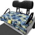 thumbnail image 1 of Uorisanigo Golf Cart Seat Covers Summer Coconut Tree Print Golf Cart Seat Towel for 2-Person Seats for EZGO Yamaha Club Car 4 Pockets Seat Blanket, All-Weather Protection, 1 of 7