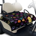 thumbnail image 1 of Uorisanigo Golf Cart Seat Covers Universal Colorful Dog Paw Print Golf Cart Seat Towel Blanket with 4 Front Pockets, Fits for EZGO, Club Car, Yamaha and More Golf Seat Protector, 1 of 6