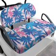 thumbnail image 1 of Uorisanigo Golf Cart Seat Elastic Golf Cart Replacement Front Seat Coconut Tree Print Adjustable Straps Golfs Carts Seats Protector Fit for EZGO/Yamaha/Club Car, 1 of 7