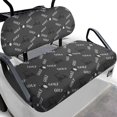 thumbnail image 1 of Uorisanigo Golf Printing Universal Golf Cart Seat Covers Elastic Golf Cart Seat Cushions Front Scratch-Resistant Dress UP Older Golf Cart Vinyl Seat Golf Gifts Golf Cart Accessories, 1 of 7