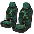 thumbnail image 1 of Uorisanigo Green Frog Waterproof Car Seat Cover Anti-Slip Back Fabric Automobile Front Seat Covers Easy to Install All-Season Protection Universal Vehicle Accessories, 1 of 7