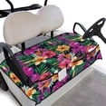 thumbnail image 1 of Uorisanigo Hawaiian Floral Golf Cart Seat Cover Towel Blanket Non-Slip Seat Protector for Golf Cart Soft Golf Cart Accessories for EZGO Club Car Yamaha, Golf Cart Accessories, 1 of 7
