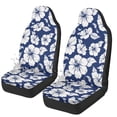 thumbnail image 1 of Uorisanigo Hibiscus Flower Car Seat Covers for Women Anti-Slip Back Fabric Waterproof Front Seat Covers Easy to Install Universal Size Fit for Most Cars SUVs Trucks Vans, 1 of 7