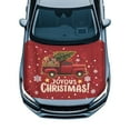 thumbnail image 1 of Uorisanigo Joyous Christmas Car Hood Cover Elastic Fabric Covers Removable Car Hood Cover Protector Suitable for Auto Cars Truck, Van, SUV, Pickup, Cars Accessories, 1 of 7