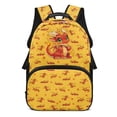 thumbnail image 1 of Uorisanigo Kids Backpack 5-12 Year Lightweight American Flag Basketball Children School Bag with Side Water Bottle Holder for Preschool Kindergarten Elementary, 1 of 7
