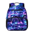 thumbnail image 1 of Uorisanigo Kids Backpack for Toddler Boys Preschool, Mini Lightweight Galaxy Monster Truck Schoolbag with Adjustable Straps, Casual Daypack for Camping Daily Use, 1 of 7