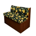 thumbnail image 1 of Uorisanigo Lemon Print RV Dinette Cushion Covers - Elastic Camper Couch Covers for RV Camper Car Bench - Universal Fit & Machine Washable (1 Backrest Cover & 1 Bench Cover), 1 of 7