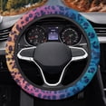 thumbnail image 1 of Uorisanigo Leopard Print Car Steering Wheel Protector 15 Inches Purple Steering Wheel Cover for Women Anti-Slip Car Steering Wheel Cover 15 Inches Flannel Car Accessories Gift for Birthday, 1 of 8