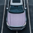 thumbnail image 1 of Uorisanigo Light Purple Car Hood Cover Stretch Polyester Protection Cars Bonnet Banner for Trucks, Cars, SUV, or Van Car Decorations, All-Season Protection, 1 of 7