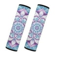 thumbnail image 1 of Uorisanigo Mandala Flower Auto Seat Belt Cover Thick Plush 2-Pack Universal Car Seat Belt Pads Cover Soft Flannel Car Seat Strap Pads Shoulder Pad for Car Interior Accessorie, 1 of 7