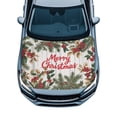 thumbnail image 1 of Uorisanigo Merry Christmas Car Hood Cover Portable Car Hood Cover Protector Easy to Install Vehicles Decorate Accessories Elastic Covers Universal Fit for Cars, Trucks, SUV, or Van, 1 of 7