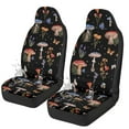 thumbnail image 1 of Uorisanigo Mushroom Car Seat Covers Set of 2 Waterproof Universal Vehicle Front Seats Interior Protector Easy to Install Interior Protection Suitable Fits Most Car Auto SUV Sedan Truck, 1 of 7