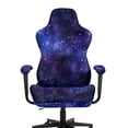 thumbnail image 1 of Uorisanigo Purple Galaxy Gaming Chair Cover with Armrest Covers Removable Racing Gaming Chair Protector with Elastic Edge Breathable Computer Chair Slipcovers for Office Dormitory, 1 of 8