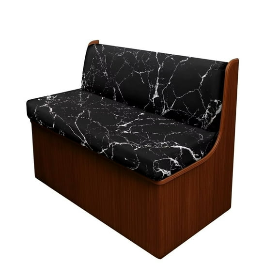 Uorisanigo RV Couch Covers for Sofa- Black Marble Print Camper Cushions Replacement Cover -Washable Sofa Loveseat Chair Cover Protective1 Backrest & 1 Bench Covers
