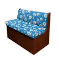 thumbnail image 1 of Uorisanigo RV Dinette Cushion Covers Camper Cushions Cover - 1 Backrest & 1 Bench Cover Couch Cushion, Stretch Blue Daisy Print Couch Slipcovers for RV Camper Sofa, 1 of 7