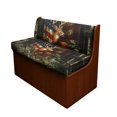thumbnail image 1 of Uorisanigo RV Dinette Cushion Covers - Stretchable Camper Cushion Covers Booth Seats with 1 Backrest & 1 Bench Cover - Universal Fit & Machine Washable(Camo American Flag Deer Hunter), 1 of 7