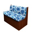 thumbnail image 1 of Uorisanigo RV Dinette Cushion Covers Stretchable Fabric Blue Palm Tree Flowers Camper Dinette Cushion Covers Washable Slipcovers Replacement Seat Covers for RV Camper Car Bench, 1 of 7