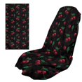 thumbnail image 1 of Uorisanigo Red Cherry Car Seat Cover Front Seats Only Washable Bucket Towel Seat Covers Auto Accessories Protectors Decor Car Sport Towel Seat Cushion for Gym Swimming Kid Pet, 1 of 8