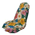 thumbnail image 1 of Uorisanigo Seat Covers for Cars Front Seats Only Universal Fit Most Vehicles Colorful Flowers Print Car Seat Cover Sweat Towel Bucket Seat Covers for Beach Swimming, Sports, Camping,Yoga, 1 of 8