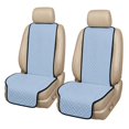 thumbnail image 1 of Uorisanigo Sky Blue Car Seat Covers Quilted 2‑Pack Front Car Seat Pads Automotive Seat Cushions Non‑Slip Backing Car Seat Protectors Universal for SUV Truck Sedan Van Easy to Install, 1 of 7