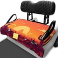 thumbnail image 1 of Uorisanigo Sunset Cactus Golf Cart Seat Covers Fits for EZGO, Yamaha, Club Car and More 2 Person Seats Golf Carts, Universal Golf Cart Seat Towel Blanket with 4 Front Pockets, 1 of 7