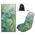 thumbnail image 1 of Uorisanigo Sweating Car Seat Cover for Post Gym Workout Easy to Install Hawaiian Palm Leaf Athletic Running Towel Seat Car Accessories Sweat Towel Seat Covers Bucket, 1 of 8