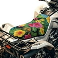 thumbnail image 1 of Uorisanigo Tropical Hibiscus Flowers ATV Seat Covers Compatible with Polaris Sportsman Polaris Scrambler Honda Rancher, Accessories for Sportsman ATV Seat Cover Replacement, 1 of 7