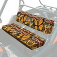 thumbnail image 1 of Uorisanigo UTV Bench Seat Cover Set Fit for Kawasaki Mule 4000 2009-2025, Easy to Install Butterfly Sunflower Aztec Mule Seat Cover Protector All Weather Protection, UTV Padded Protector, 1 of 7