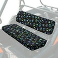 thumbnail image 1 of Uorisanigo UTV Front Bench Seat Cover Fit for Mule 3000 3010 3020 4000 4010 2001-2024, Replacement UTV Accessories Cute Pet Paw Print Mule Padded Protector All Weather Protection, 1 of 7