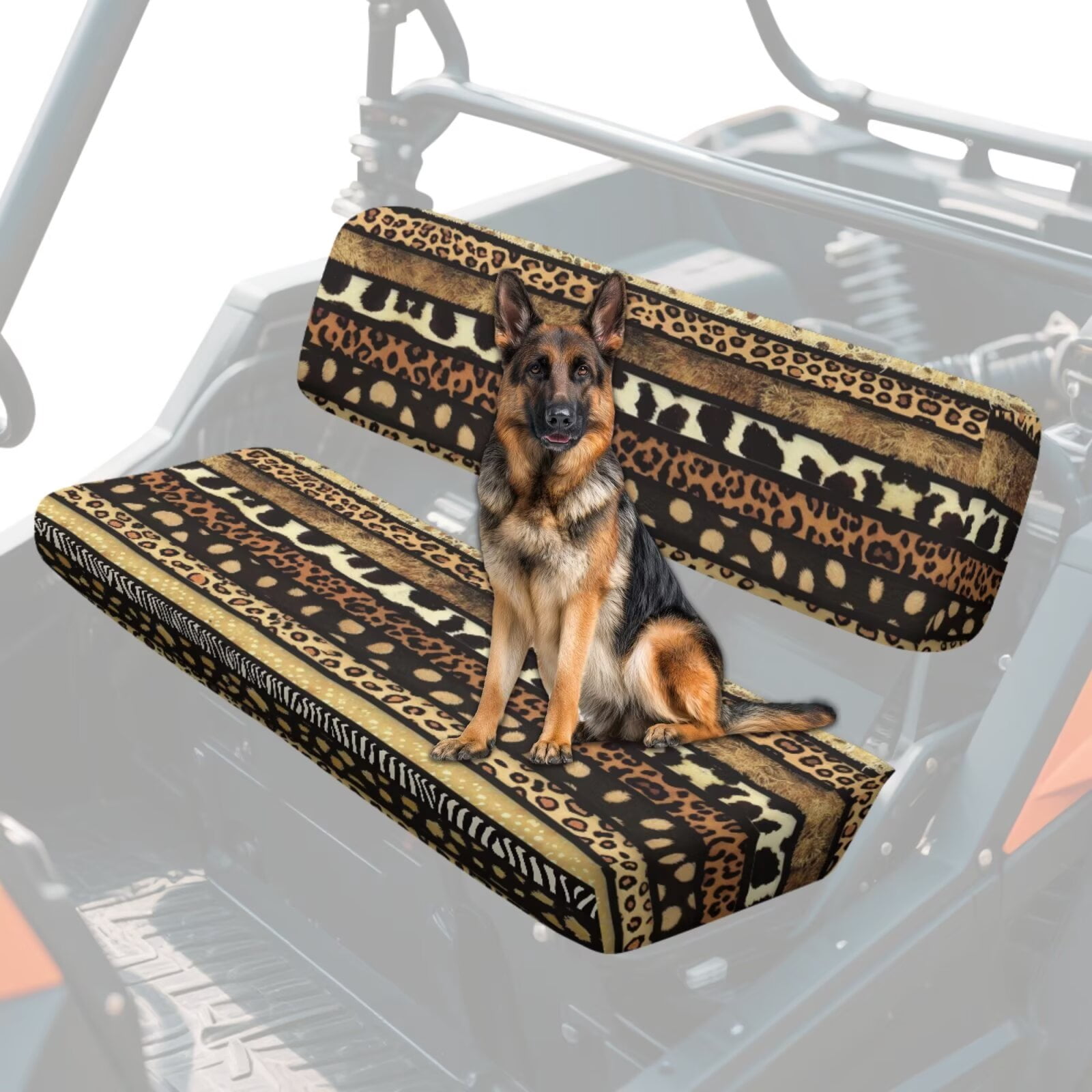 Uorisanigo Mule Seat Cover Anti-Slip Southwestern Aztec Tribal