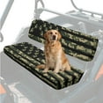 thumbnail image 1 of Uorisanigo UTV Seat Cover Scratch-Proof Green Camo American Flag Mule Bench Seat Cover Compatible with Kawasaki Mule 3000 3010 3020, Replacement UTV Accessories Non-Slip Seats Cushion, 1 of 7