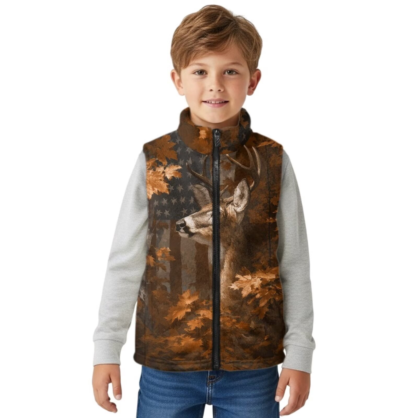 Uorisanigo-Unisex-Kids-Fleece-