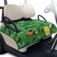 thumbnail image 1 of Uorisanigo Universal Golf Cart Seat Covers, Golf Ball Green Golf Cart Seat Blanket Covers with 4 Pockets for Your Golf Items, for Club Car DS Precedent EZGO TXT RXV, 1 of 7