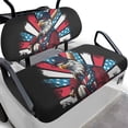 thumbnail image 1 of Uorisanigo Universal Golf Cart Seat Covers Kit, American Flag Bald Eagle Front Rear Seat Covers Fits for EZGO TXT/RXV, Club Car 2 Passenger Seats, Easy to Install, 1 of 7