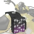 thumbnail image 1 of Uorisanigo Universal Motorcycles Tank Bag Cobweb Skull Snowmobile Tank Saddlebags for ATV UTV - Universal Motorcycles Front Saddle Bag Waterproof Front Accessories with Water/Drink Pocket, 1 of 7