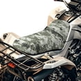 thumbnail image 1 of Uorisanigo Waterproof ATV Seat Cover Anti Slip Comfort Green Camouflage Powersports Seat Covers 4 Wheeler Accessories Universal Fit Most ATV for Sportsman, Rancher, Foreman, Scrambler, 1 of 7