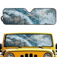 thumbnail image 1 of Uorisanigo Windshield Sun Shade, Blocks Rays Mandala Butterfly Car Front Window Sunshade Compatible with Wrangler JL, Easy to Install Windshield Sunshade for Jeep Wrangler, Keep Your Car Cool, 1 of 7