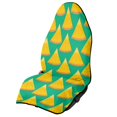 thumbnail image 1 of Uourmeti 1 Pack Car Seat Towel Cover Easy Install, Compatible with Van Truck Bucket Seat Car Interior Terry Cloth Pineapple Slice Theme, 1 of 7