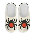 thumbnail image 1 of Uourmeti Art Spider Gifts Slippers Cute Trendy Retro Cozy Comfy Plush Fuzzy Warm Keep Warm Women Ladies Girls Slippers, 1 of 7