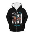 thumbnail image 1 of Uourmeti Art Trains Pattern Boys Kids Sporty Zip Up Jacket Hooded Long Sleeve with Pockets Athletic Top for Gym Size 10-12, 1 of 7