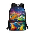 thumbnail image 1 of Uourmeti Astronaut Dino Duo Backpack for Work Travel, Durable High Quality Daypack Smooth Zippers School Bookbag, 1 of 6