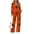Uourmeti Black Spider Bat Pattern Tracksuits, Stretchy Anti-Wrinkle ...