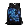 thumbnail image 1 of Uourmeti Blue Jellyfish Lightweight Backpack, 17 Inch Fashion School Backpack Student Bookbag for Students, 1 of 6