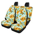 thumbnail image 1 of Uourmeti Butterfly and Daisy Pattern Car Seat Covers Breathable Car Seat Covers Full Set, Easy to Install Compatible with Sedans Trucks, 1 of 10