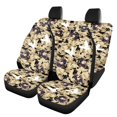 thumbnail image 1 of Uourmeti Camouflage Eagle Print Car Seat Covers Full Set 3 PCS Front and Back Seat Protector Easy to Install Car Seat Protection Suitable for Truck Cars, 1 of 10